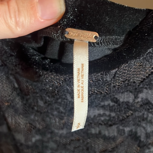 Black Lace Free People Women’s Dress - Picture 5 of 5